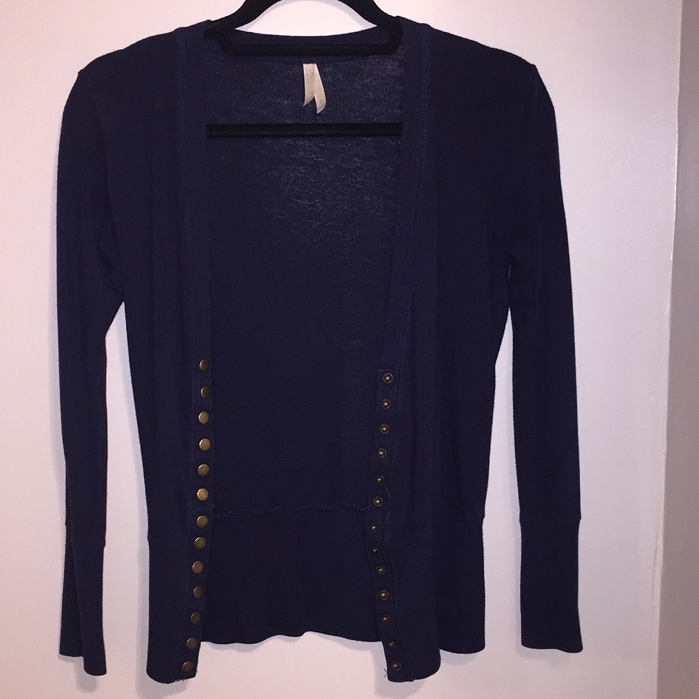 Navy blue Boutique Cardigan